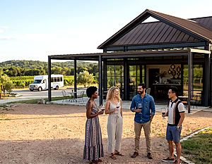 Hill Country Winery & Brewery Shuttle Bus
